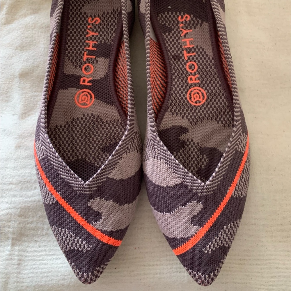 ROTHY’S Taupe Camo Point